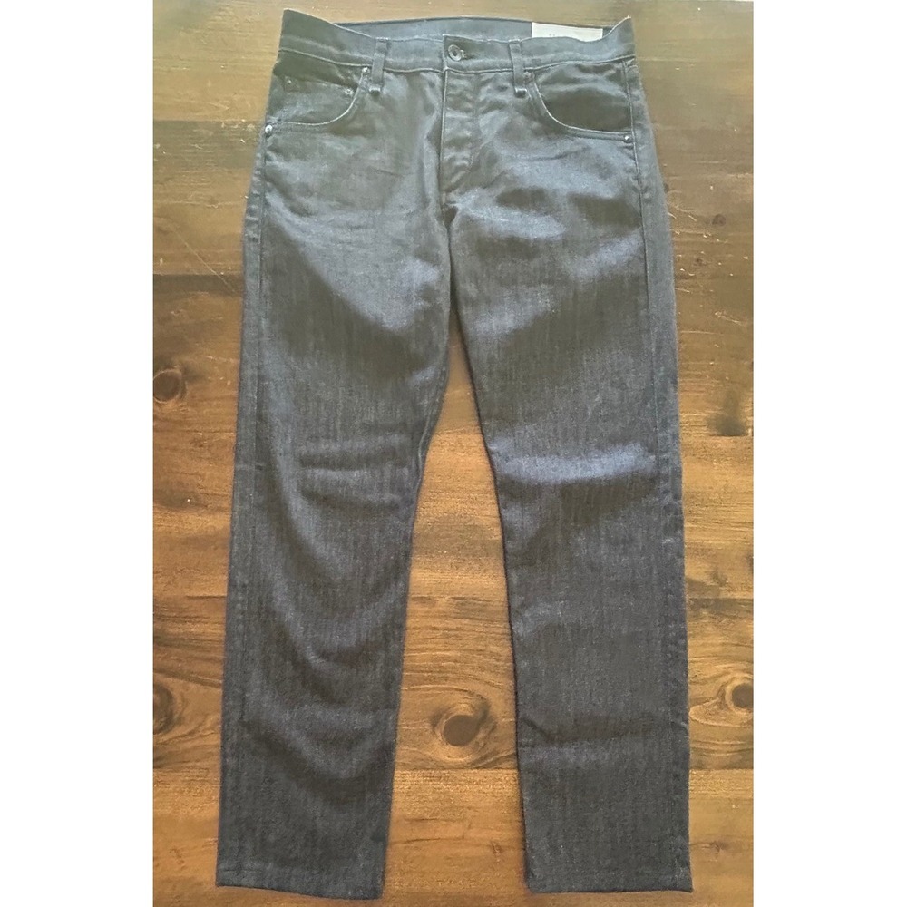 Rag & Bone Jeans Men 30 Tonal Rinse Button Fly USA Dark Wash Minimalist Designer